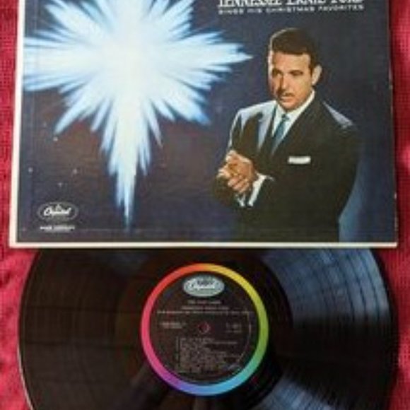 Vintage Tennessee Ernie Ford Vinyl LP - The Star Carol - Released 1958 - Picture 2 of 10
